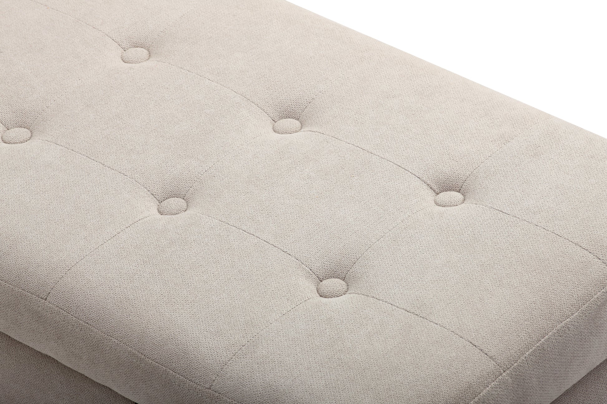 Shangri-La Storage Ottoman (Beige)