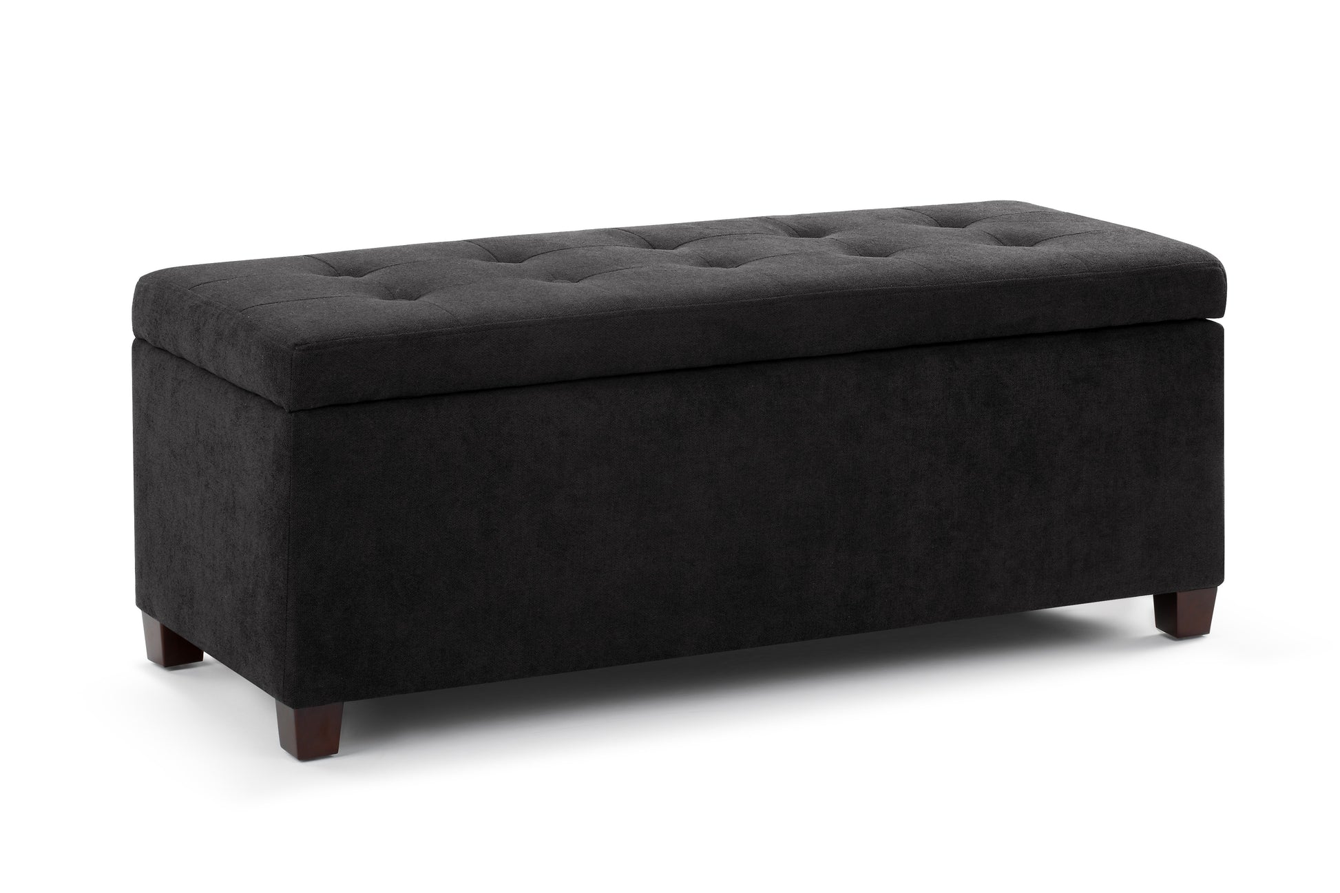 Shangri-La Storage Ottoman (Black)