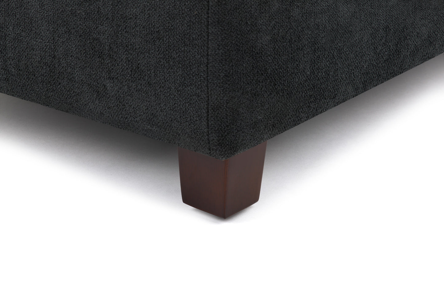 Shangri-La Storage Ottoman (Black)