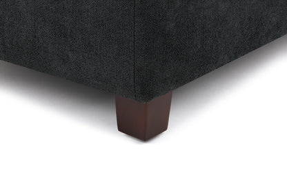 Shangri-La Storage Ottoman (Black)
