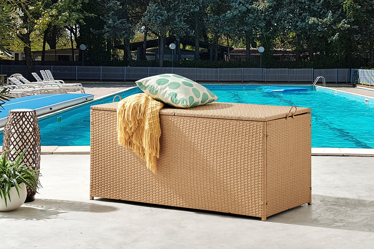 Shangri-La Safra Outdoor Storage Box (Natural; Large)