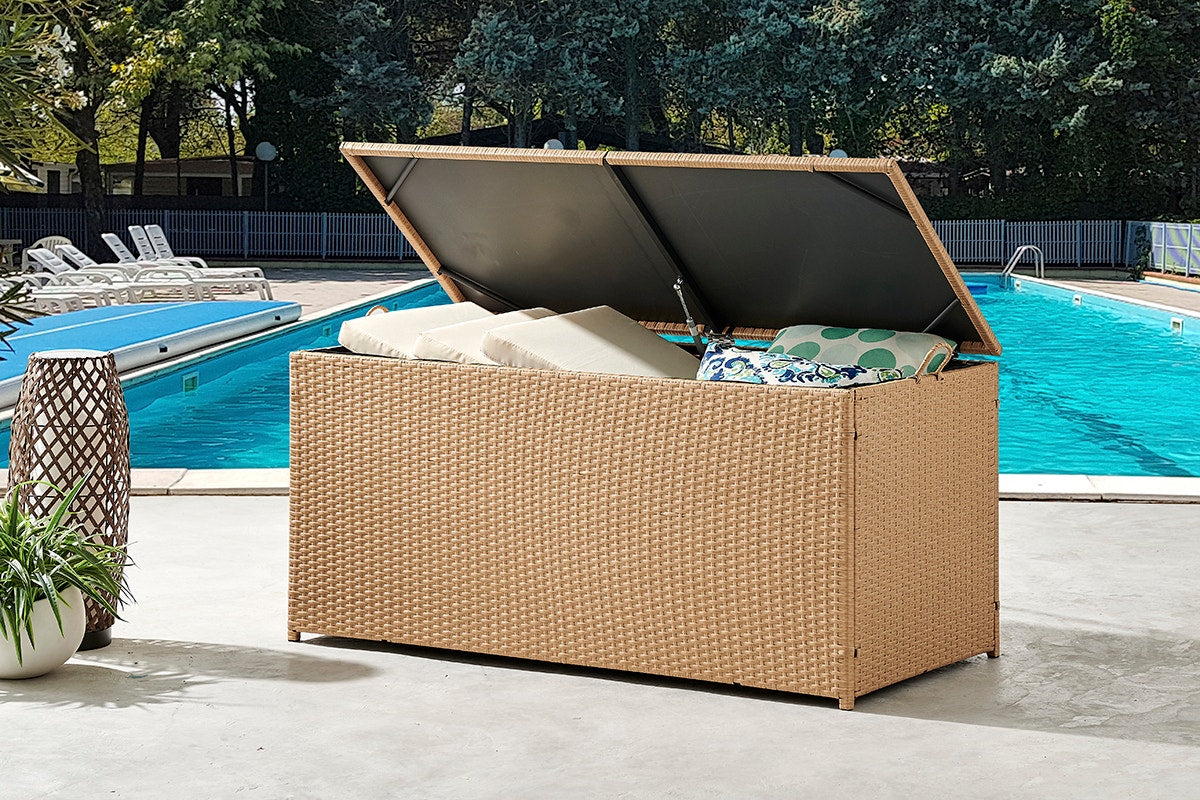 Shangri-La Safra Outdoor Storage Box (Natural; Large)