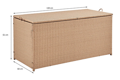 Shangri-La Safra Outdoor Storage Box (Natural; Large)