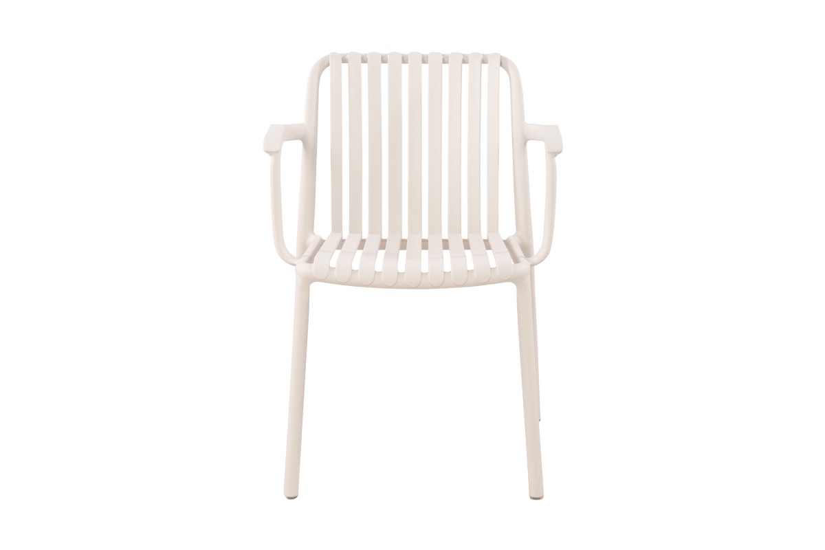 Set of 2 Shangri-La San Lucas Dining Armchairs (Off White)