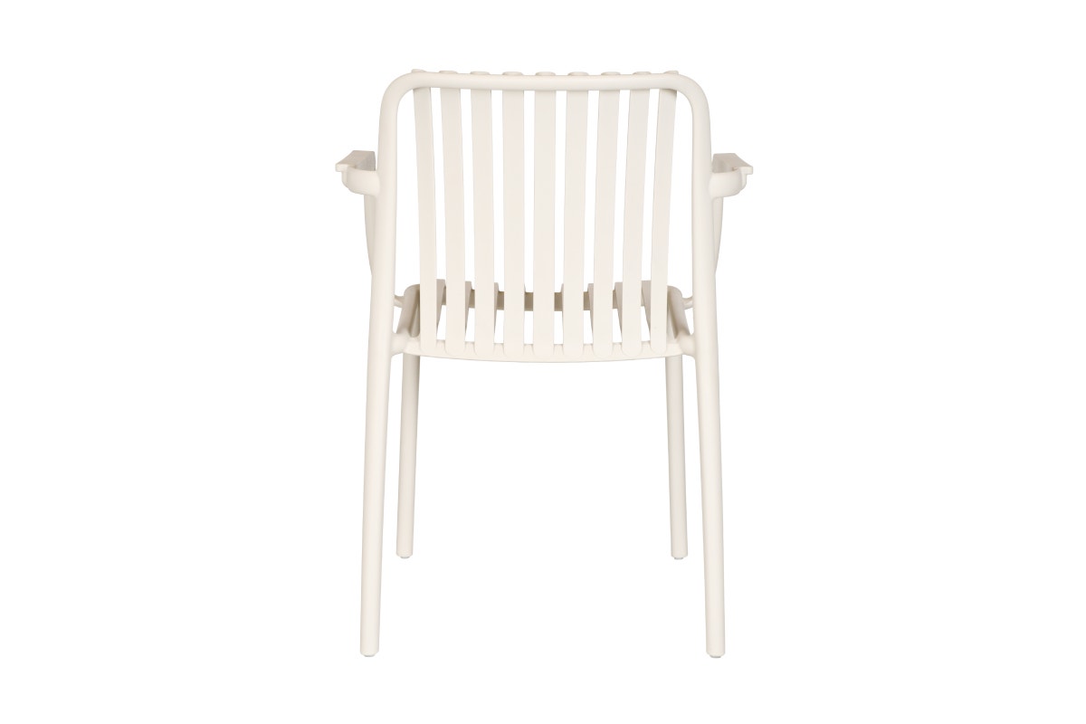 Set of 2 Shangri-La San Lucas Dining Armchairs (Off White)