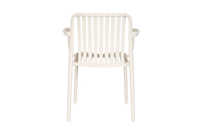 Set of 2 Shangri-La San Lucas Dining Armchairs (Off White)
