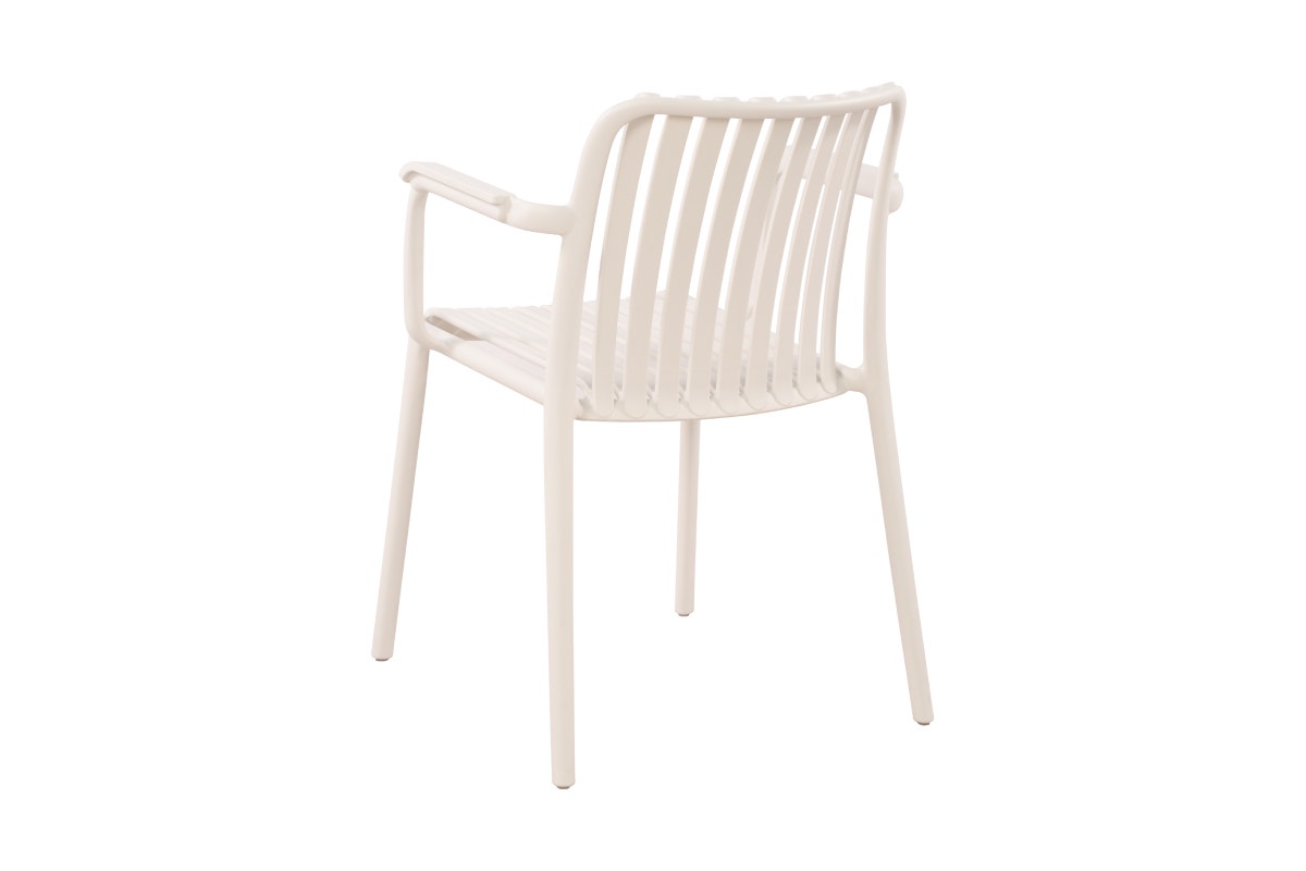 Set of 2 Shangri-La San Lucas Dining Armchairs (Off White)
