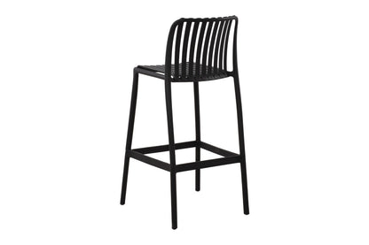 Shangri-La Set of 2 San Lucas Bar Stool (Black)