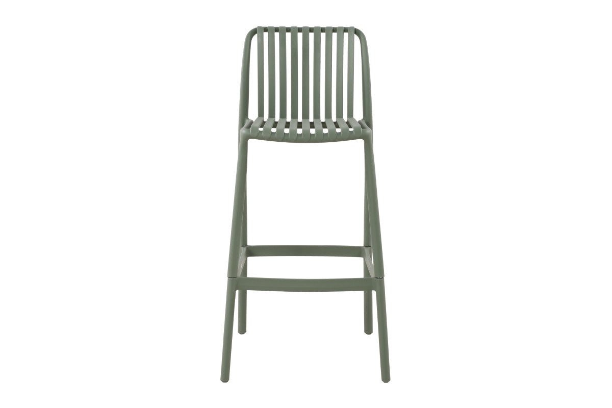 Shangri-La Set of 2 San Lucas Bar Stool (Green)