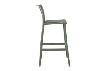 Shangri-La Set of 2 San Lucas Bar Stool (Green)