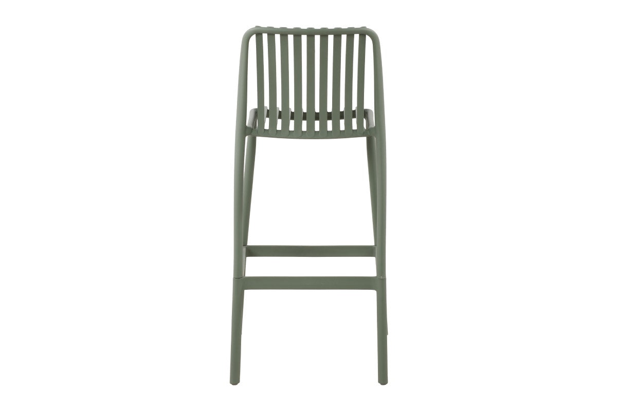 Shangri-La Set of 2 San Lucas Bar Stool (Green)