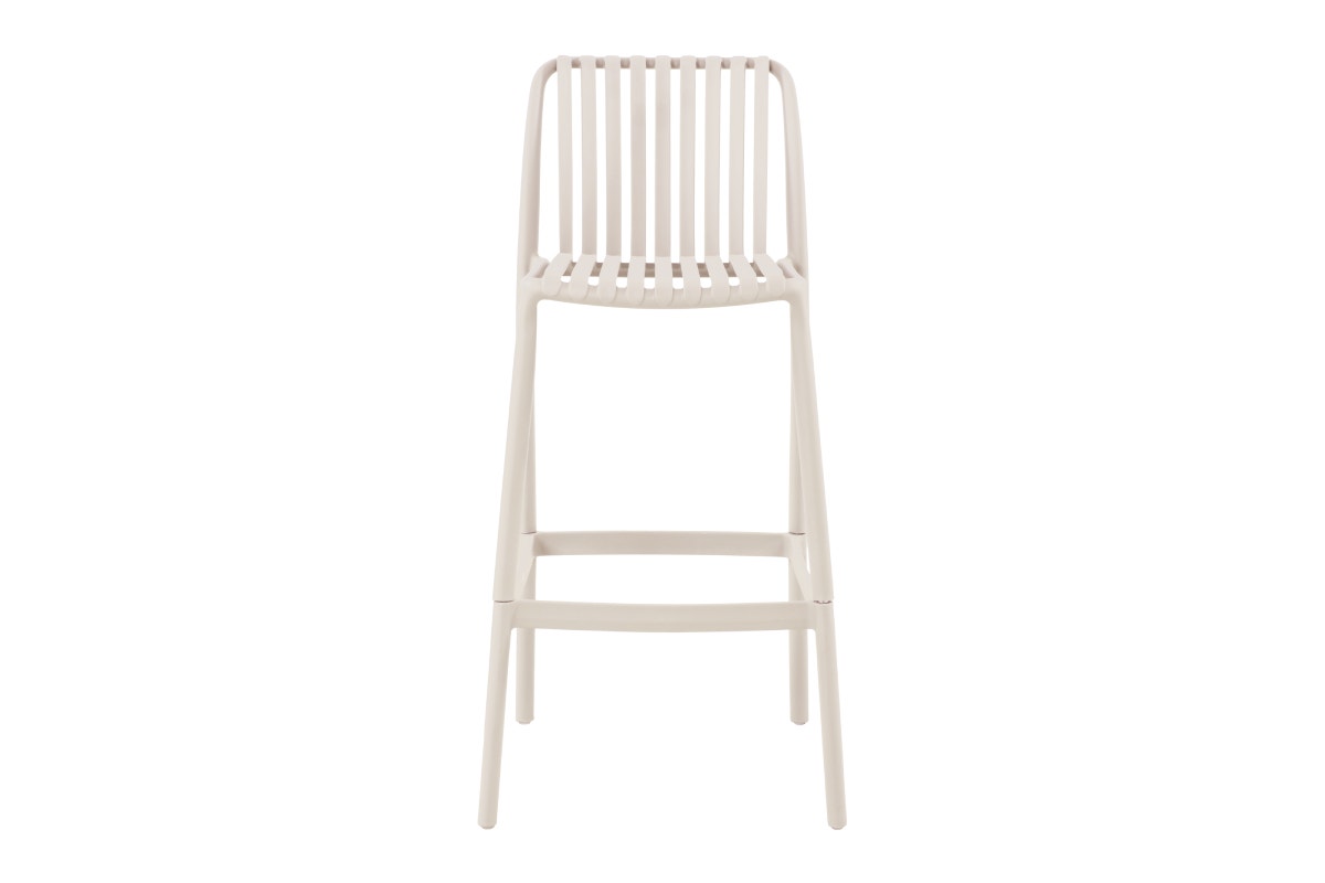 Shangri-La Set of 2 San Lucas Bar Stool (Off White)