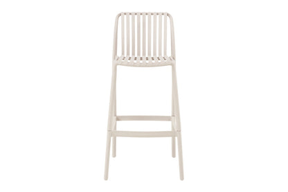 Shangri-La Set of 2 San Lucas Bar Stool (Off White)