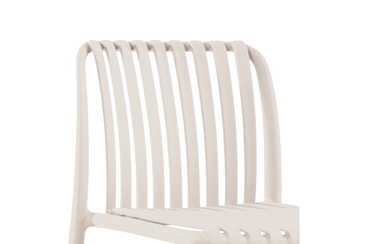 Shangri-La Set of 2 San Lucas Bar Stool (Off White)