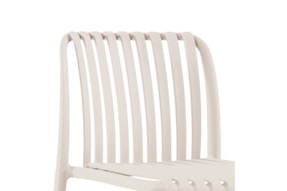 Shangri-La Set of 2 San Lucas Bar Stool (Off White)