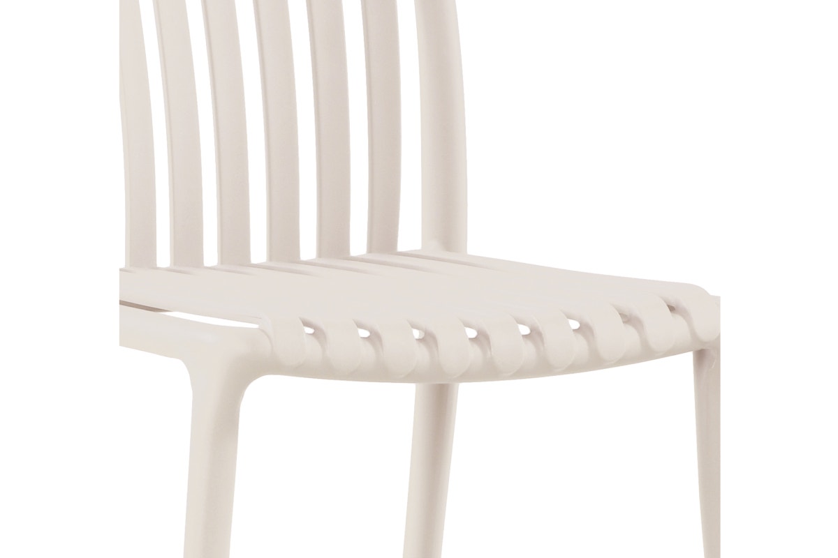Shangri-La Set of 2 San Lucas Bar Stool (Off White)