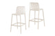 Shangri-La Set of 2 San Lucas Bar Stool (Off White)