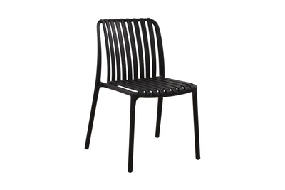 Set of 2 Shangri-La San Lucas Dining Chairs - Black