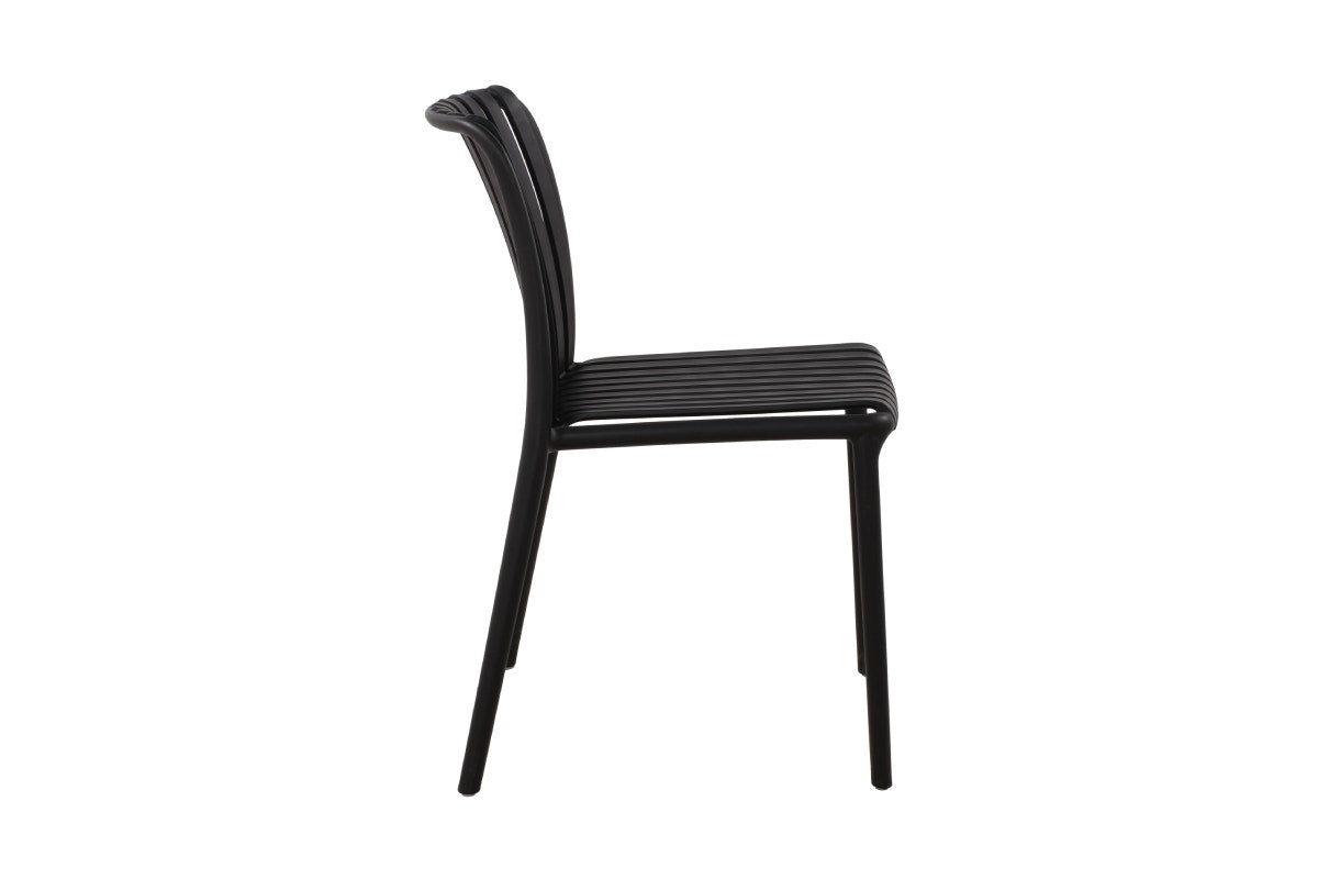 Set of 2 Shangri-La San Lucas Dining Chairs (Black)