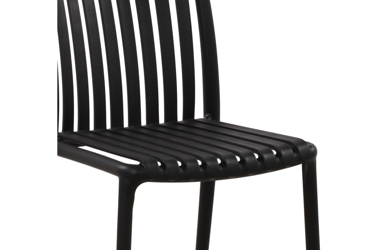 Set of 2 Shangri-La San Lucas Dining Chairs (Black)