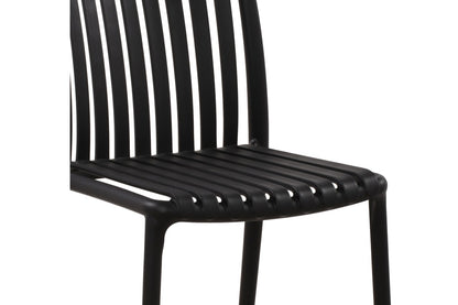 Set of 2 Shangri-La San Lucas Dining Chairs (Black)
