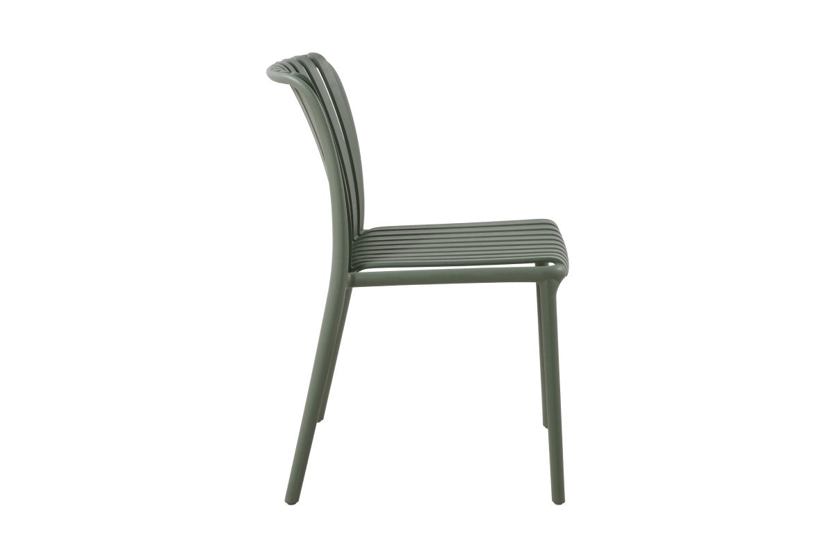 Set of 2 Shangri-La San Lucas Dining Chairs (Green)