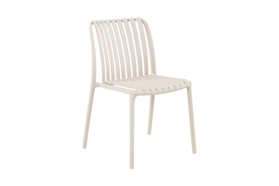 Set of 2 Shangri-La San Lucas Dining Chairs - Off White