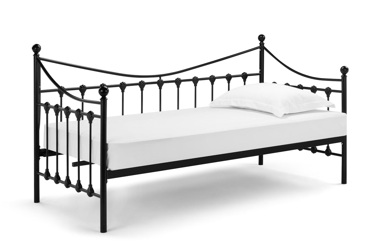 Shangri-La Seattle Day Bed (Black, Single) - Auzzistore