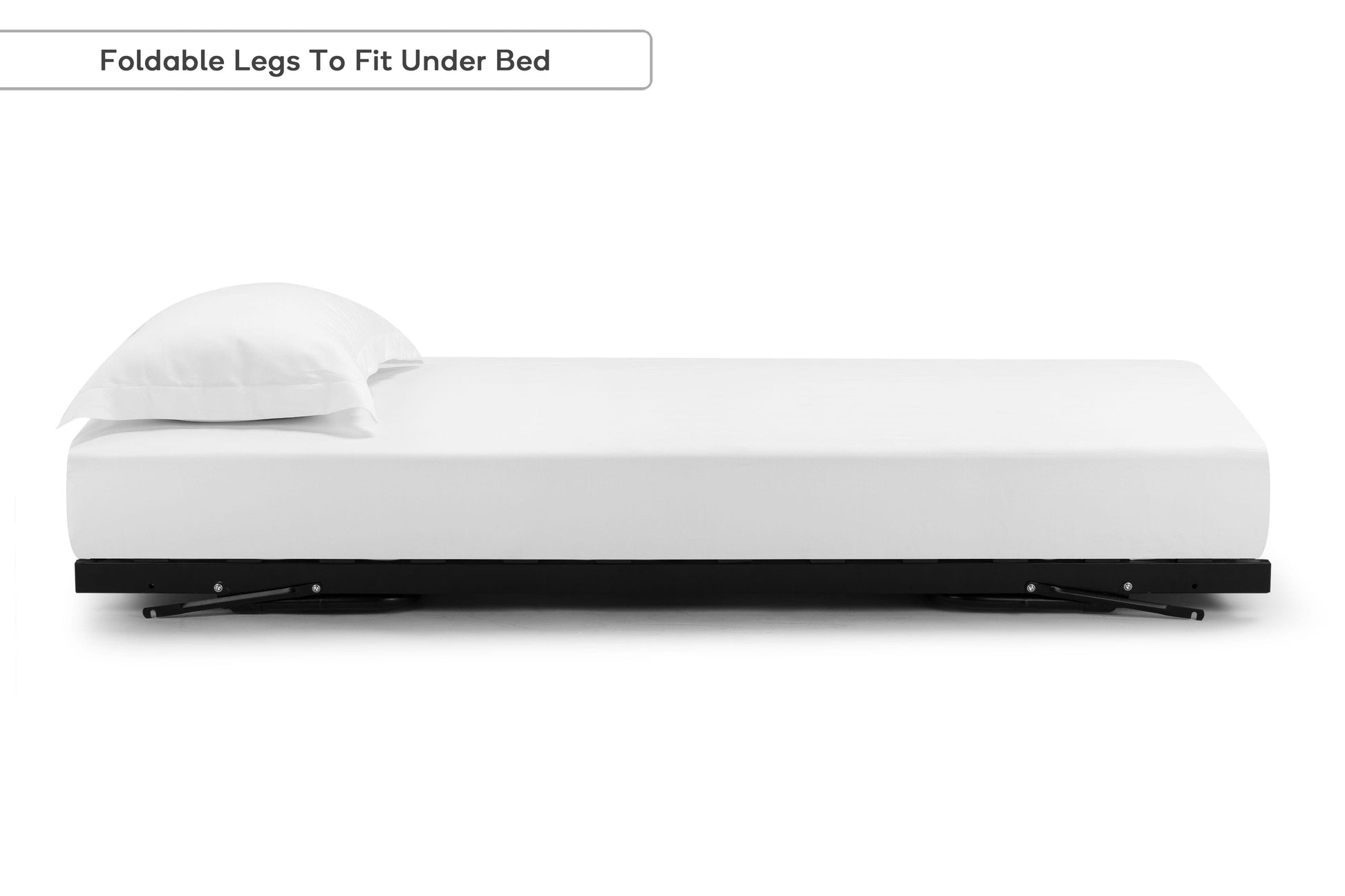 Shangri-La Seattle Pull out Trundle Bed (Black, Single)