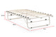 Shangri-La Seattle Pull out Trundle Bed - White, Single – view 8