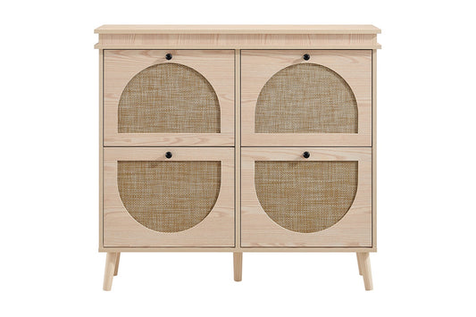 Shangri-La Tallow Shoe Cabinet - Auzzistore