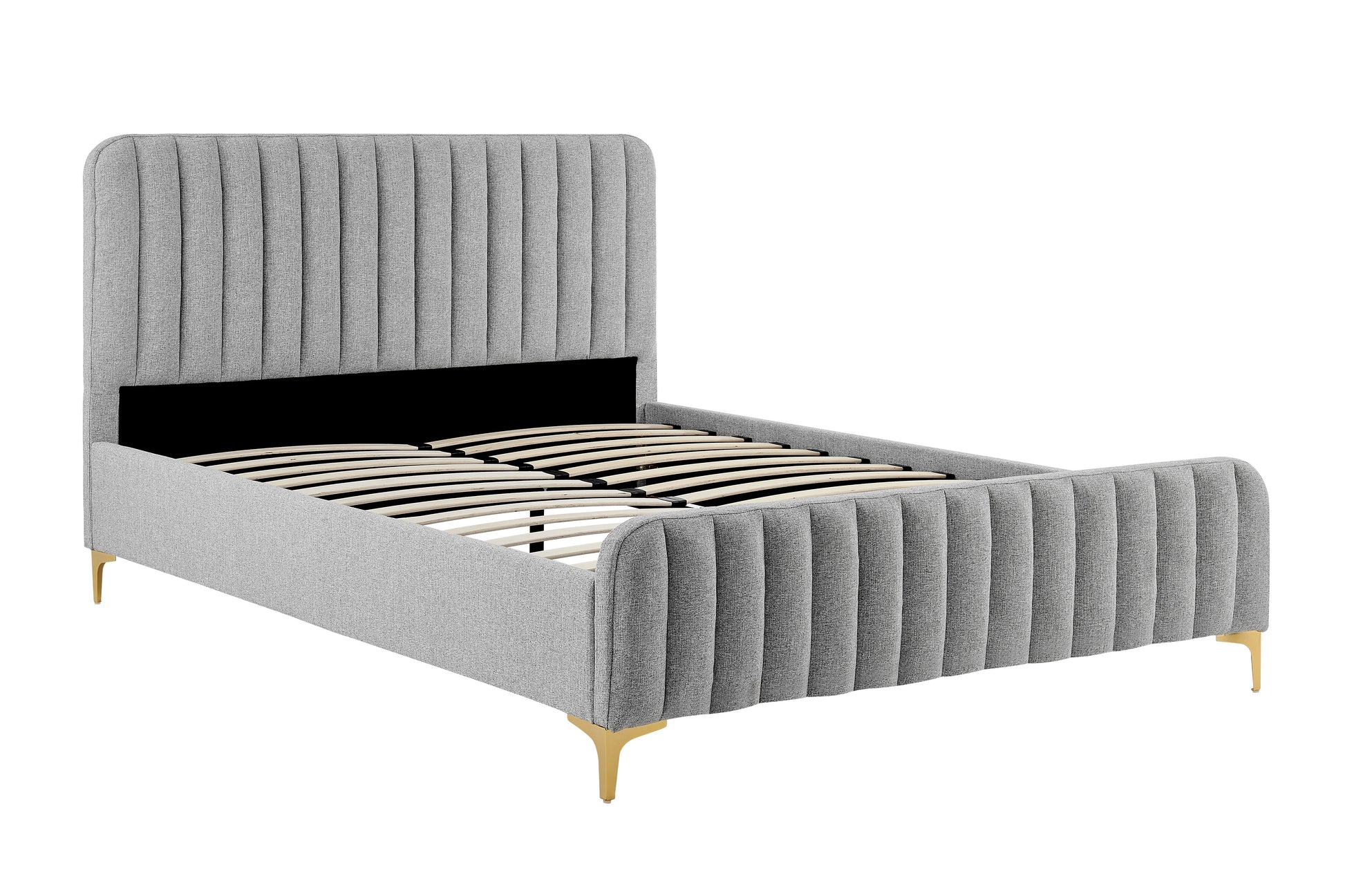 Shangri-La Victoria Bed (Silver, King)