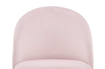 Shangri-La Subiaco Set of 2 Velvet Dining Chairs (Blush)