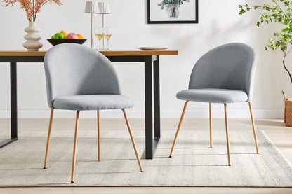 Shangri-La Set of 2 Subiaco Dining Chairs (Grey)