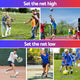 Everfit 3.6M Badminton Tennis Net Portable Volleyball Kit Adjustable Height – view 5