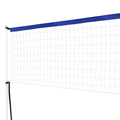 Devanti Sensor6M Portable Volleyball Net Set Adjustable Height Multi-Sport Net with Ball and Bag