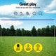 Devanti Sensor6M Portable Volleyball Net Set Adjustable Height Multi-Sport Net with Ball and Bag – view 4