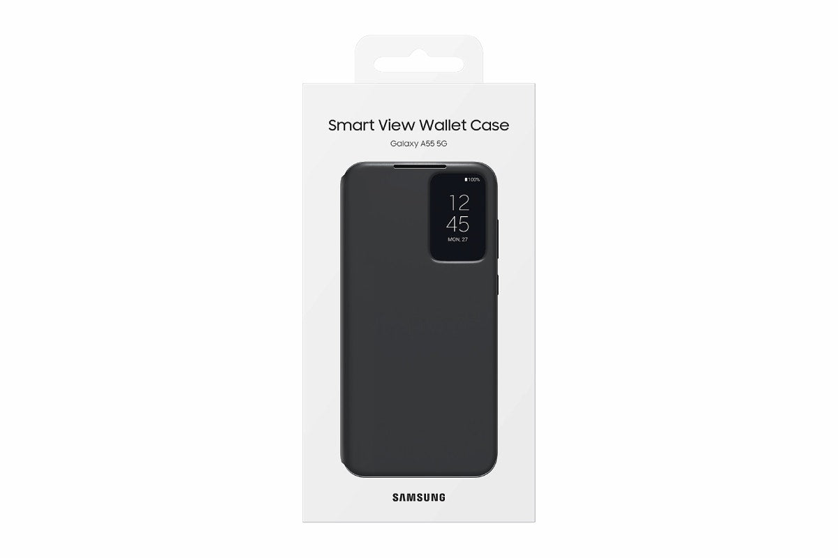 Samsung Galaxy A55 Smart View Wallet Case (Black)