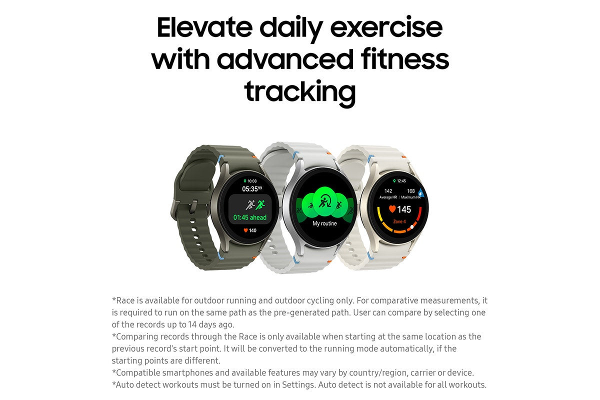 Samsung Galaxy Watch7 (40mm, Bluetooth, Cream)