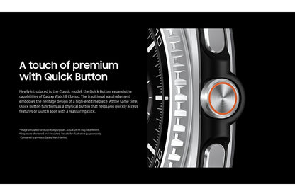 Samsung Galaxy Watch8 Classic (46mm, Bluetooth, White)