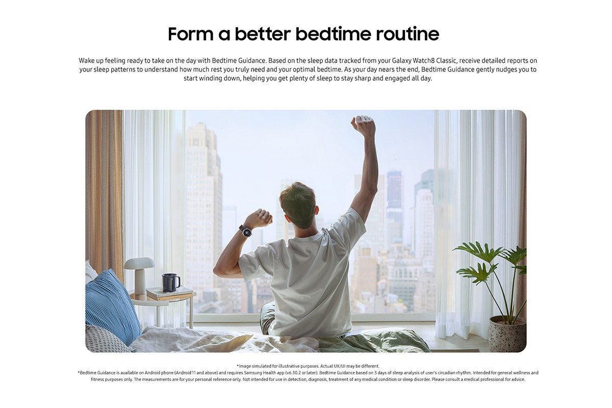 Samsung Galaxy Watch8 Classic (46mm, Bluetooth, White)