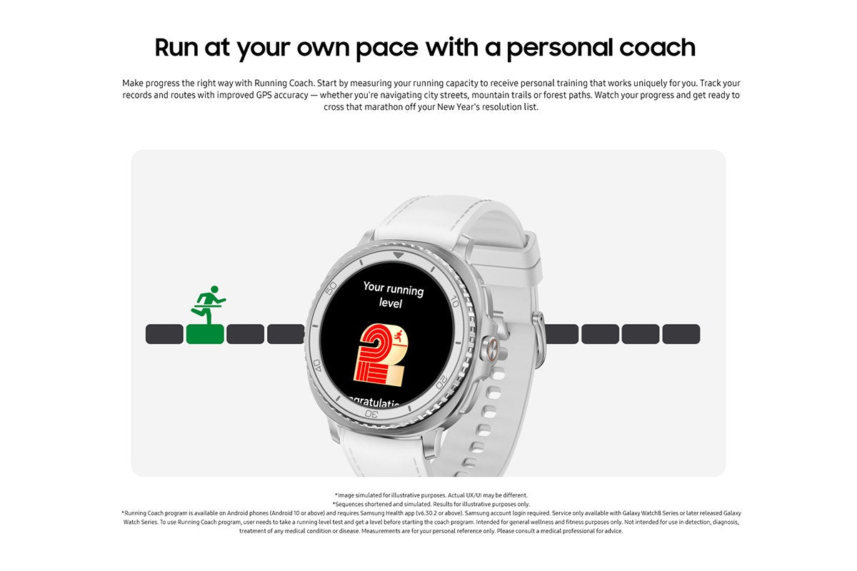 Samsung Galaxy Watch8 Classic (46mm, Bluetooth, White)