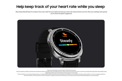 Samsung Galaxy Watch8 Classic (46mm, Bluetooth, White)