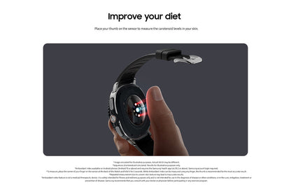 Samsung Galaxy Watch8 Classic (46mm, Bluetooth, White)