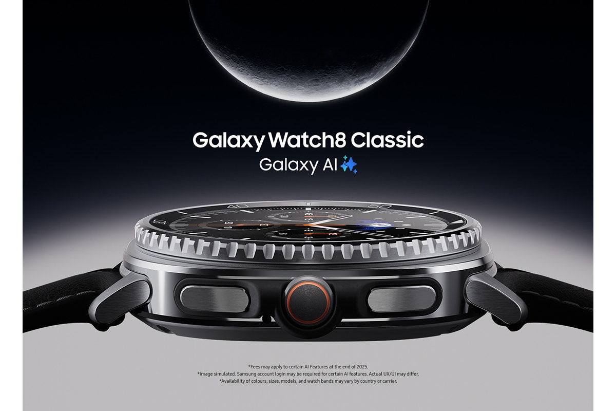 Samsung Galaxy Watch8 Classic (46mm, Bluetooth, White)