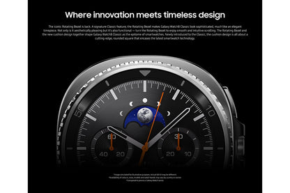 Samsung Galaxy Watch8 Classic (46mm, Bluetooth, White)