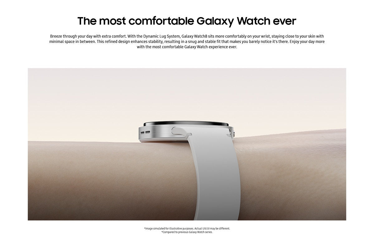 Samsung Galaxy Watch8 (40mm, Bluetooth, Graphite)