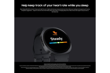 Samsung Galaxy Watch8 (40mm, Bluetooth, Graphite)