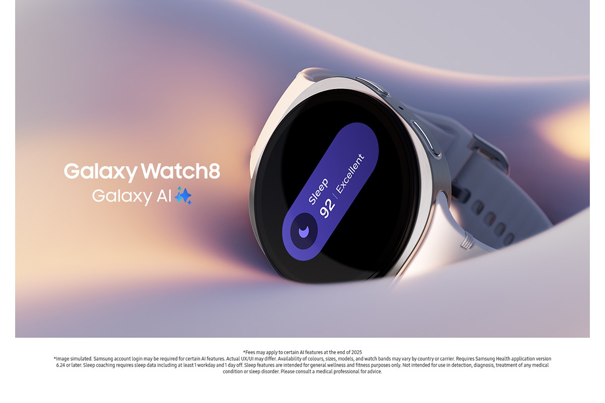 Samsung Galaxy Watch8 (40mm, Bluetooth, Graphite)