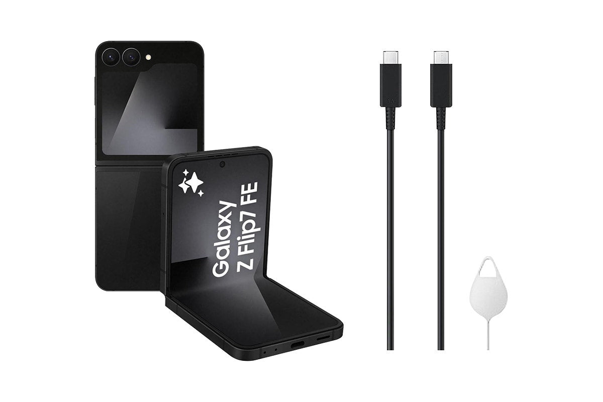 Samsung Galaxy Z Flip7 FE 5G (128GB, Black)